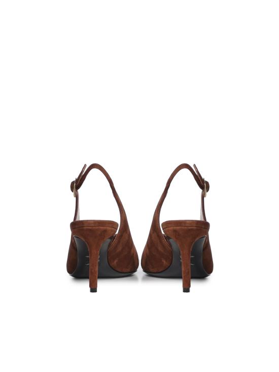 26FW 줄리아노 갈리아노 힐/펌프스 TARA CAMOSCIOCIOCCOLATO CHOCOLATE - GIULIANO GALIANO
