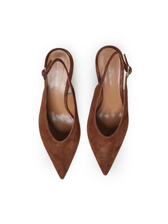 26FW 줄리아노 갈리아노 힐/펌프스 TARA CAMOSCIOCIOCCOLATO CHOCOLATE - GIULIANO GALIANO
