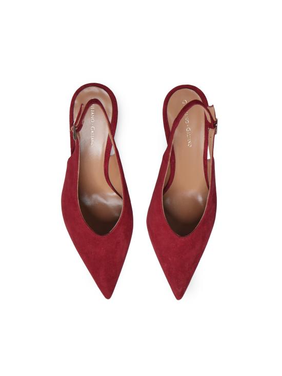 26FW 줄리아노 갈리아노 힐/펌프스 TARA CAMOSCIOBORDEAUX - GIULIANO GALIANO
