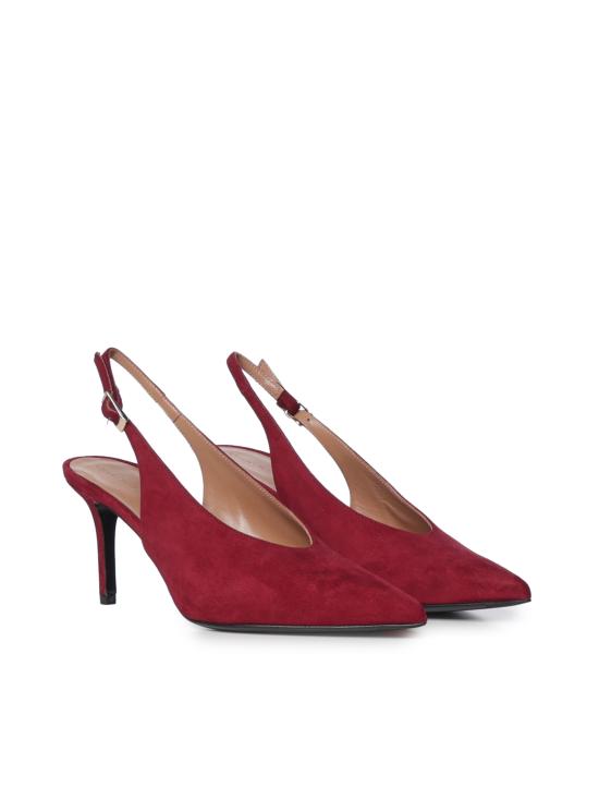 26FW 줄리아노 갈리아노 힐/펌프스 TARA CAMOSCIOBORDEAUX - GIULIANO GALIANO