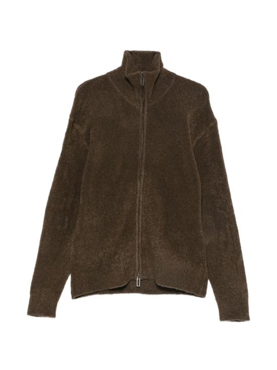 26FW 파올로 페코라 집업 니트 A051F012 2355 MARRONE