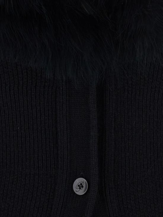 26FW 블루마린 가디건 RF6196 MAB3922222 NERO - BLUMARINE