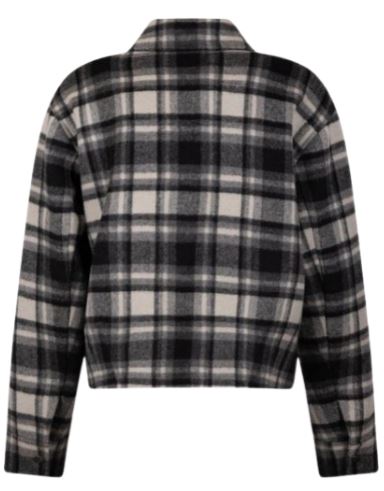 26FW 울리치 수트 자켓 CFWWOS2038FR UT54178744 WHITE BLACK CHECK - WOOLRICH