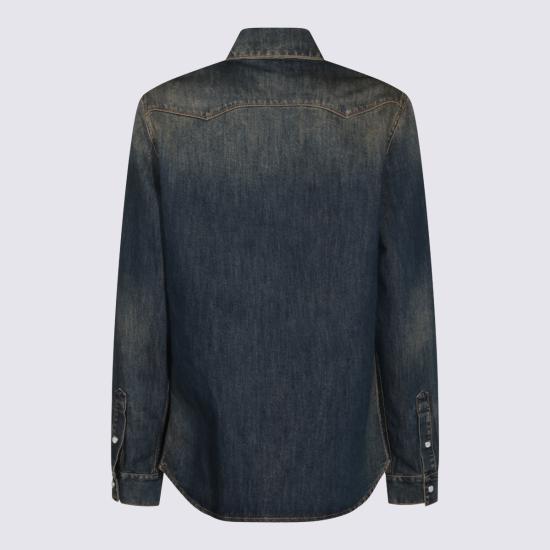 26FW 펜디 셔츠 FLF867 B1PDF19S8 BLUE - FENDI