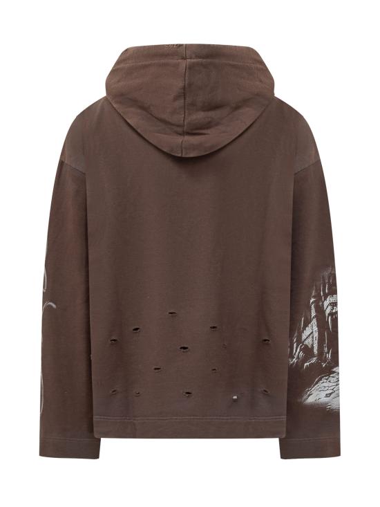 26FW 지씨디에스 후드 티셔츠 C2MBQE075F034 386U PINECONE BONE - GCDS