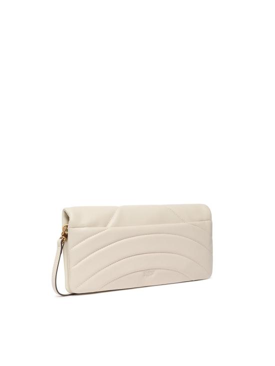 26FW 핑코 클러치/파우치 107035A0F2Z14Q WHITE - PINKO