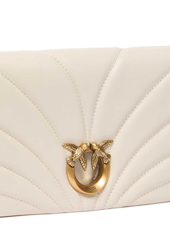 26FW 핑코 클러치/파우치 107035A0F2Z14Q WHITE - PINKO