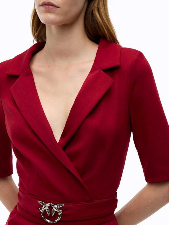 26FW 핑코 수트 자켓 107475A3AHR59 RED - PINKO