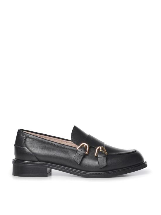 26FW 코치넬리 로퍼 E4VTF380101001 BLACK
