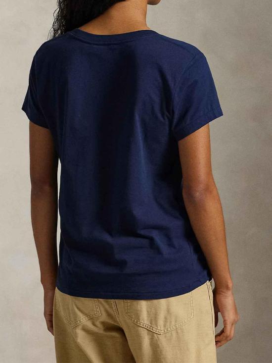 26SS 폴로 랄프로렌 반팔 티셔츠 211B14611008 DARK BLUE - POLO RALPH LAUREN