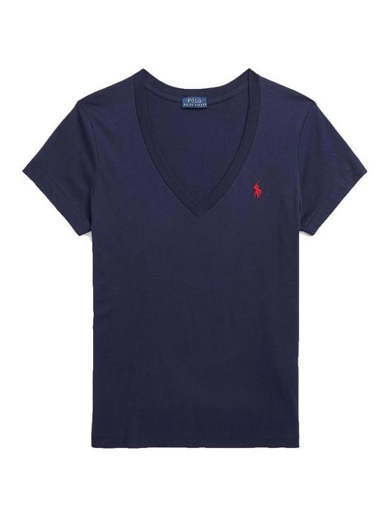26SS 폴로 랄프로렌 반팔 티셔츠 211B14611008 DARK BLUE