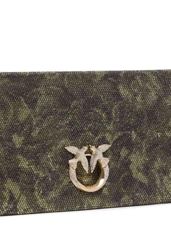 26FW 핑코 클러치/파우치 106022A3LLST3Y GREEN - PINKO