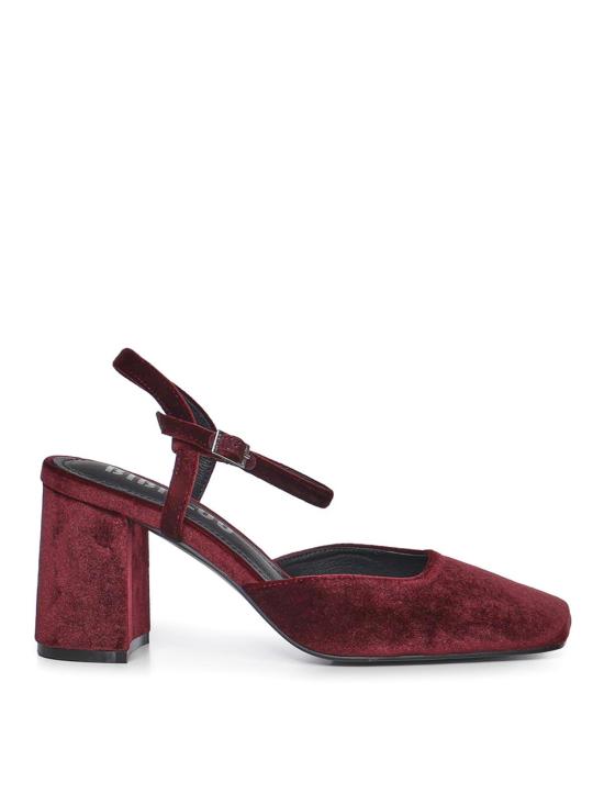 26FW 비비루 힐/펌프스 693Z70VKCARMIN BURGUNDY