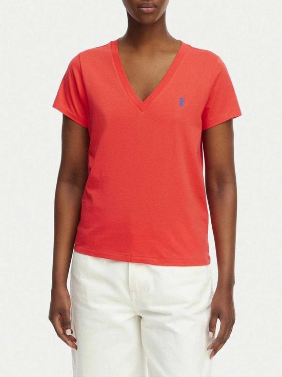 26SS 폴로 랄프로렌 반팔 티셔츠 211B14611002 RED - POLO RALPH LAUREN