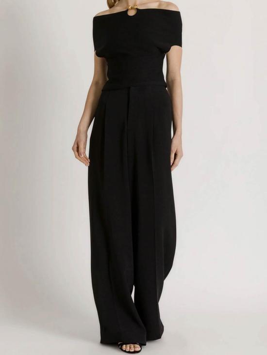 26FW 알베르타 페레티 민소매 티셔츠 090266080555 BLACK - ALBERTA FERRETTI