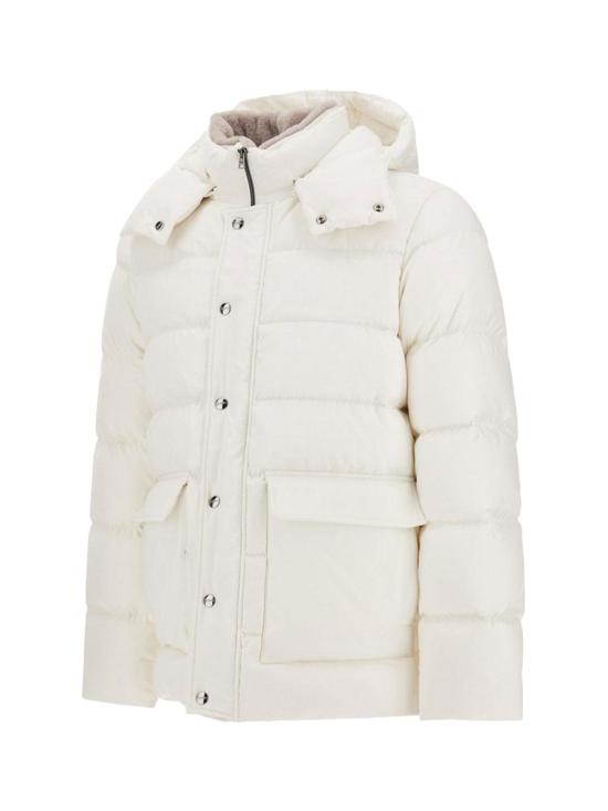 26FW 에르노 매트 테크니컬 모노그램 패브릭 파카 PI001402U12414Z1000 WHITE - HERNO