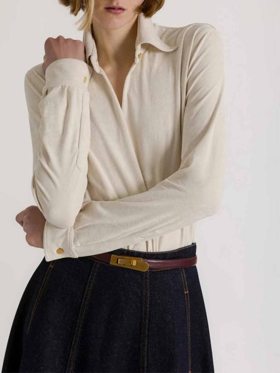 26FW 알베르타 페레티 셔츠 110166450003 WHITE - ALBERTA FERRETTI
