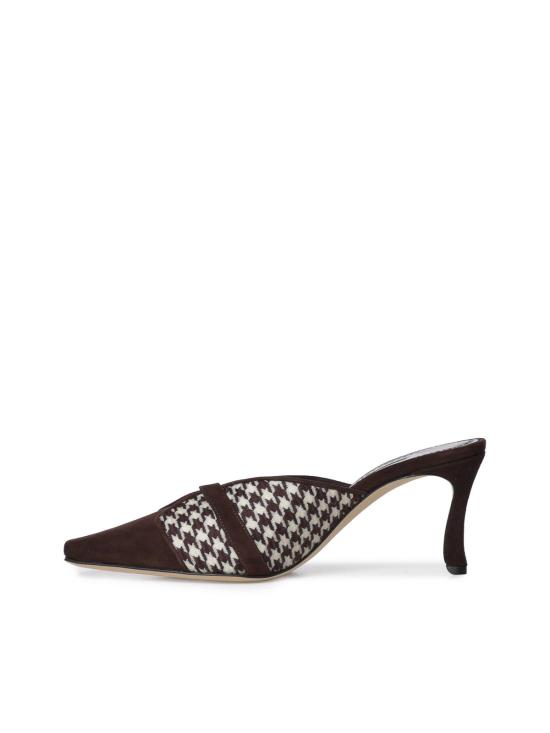26FW 마놀로 블라닉 뮬/슬리퍼 32631882011 BROWN - MANOLO BLAHNIK