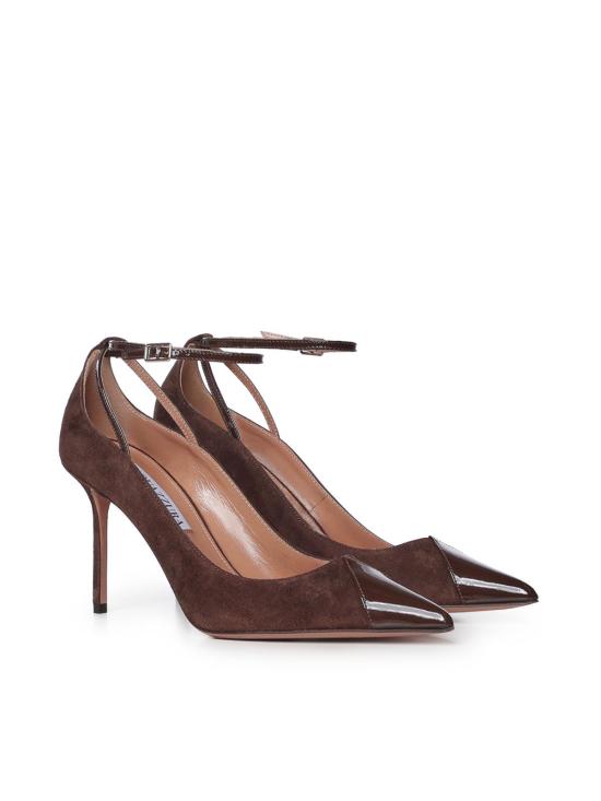 26FW 아쿠아주라 힐/펌프스 ODYMIDP0SDTESP BROWN - AQUAZZURA