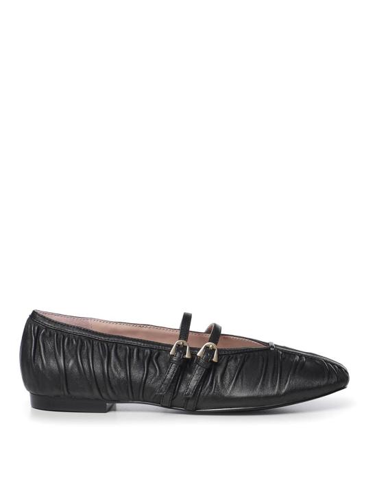 26FW 코치넬리 플랫 슈즈 E4V6H190101001 BLACK