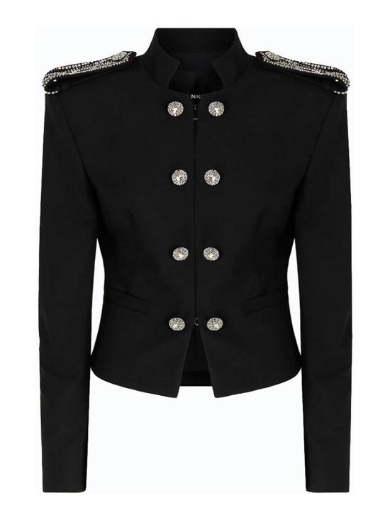 26FW 핑코 수트 자켓 107817A3MJZ99 BLACK