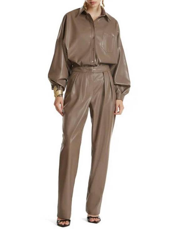 26FW 시모나 코르셀리니 셔츠 A26CPCA00301V0799 BROWN - SIMONA CORSELLINI