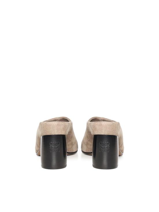 26FW 로에베 오벌 스웨이드 카프스킨 뮬 L814379X743330 BEIGE - LOEWE