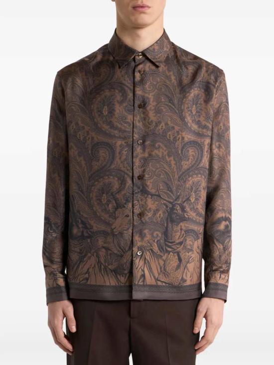 26FW 에트로 긴팔 셔츠 MRIC007199SP128 X0825 - ETRO