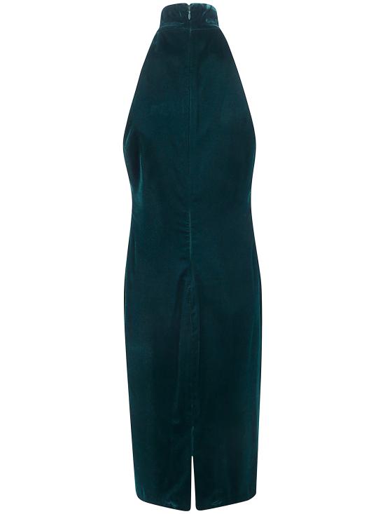 26FW 랄프 로렌 미디 원피스 253B27559 001 GREEN - RALPH LAUREN