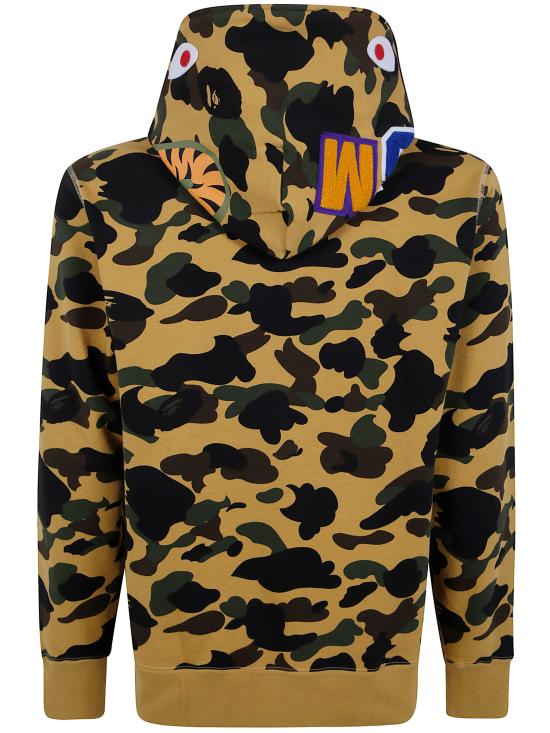 26FW 베이프 후드 티셔츠 001ZPM801012M YELLOW YELLOW ORANGE - BAPE