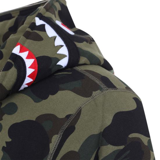 26FW 베이프 후드 티셔츠 001ZPM801012M GREEN - BAPE