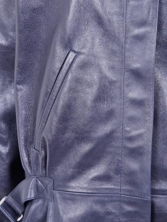 26FW 팔로마울 리안카 가죽 재킷 XXVM01 134 BLUE - PALOMA WOOL