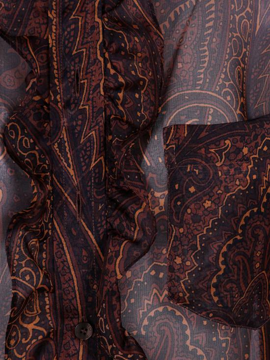26FW 에트로 셔츠 WRIA011899SA124 X0865 BROWN - ETRO