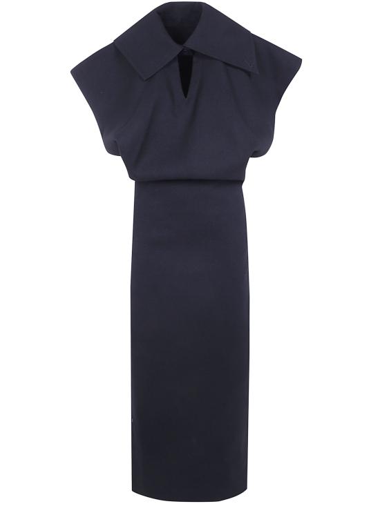 26FW 옴므 플리세 이세이 미야케 미디 원피스 IM68FH026 15 BLACK