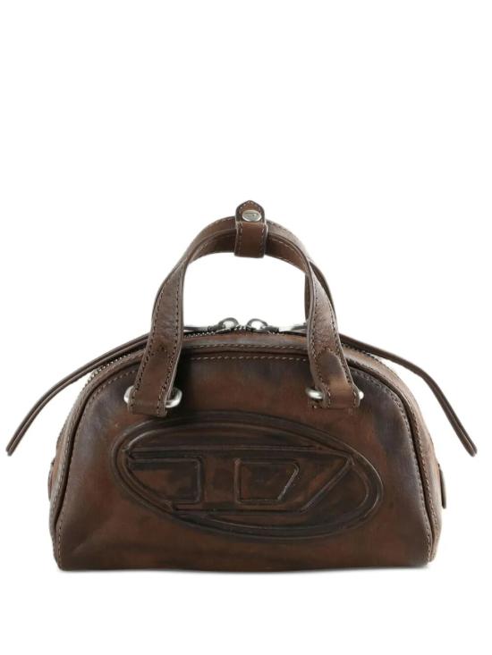 26FW 디젤 1DR 돔 스웨이드 미니 볼링백 X10917P9346 T2167 BROWN