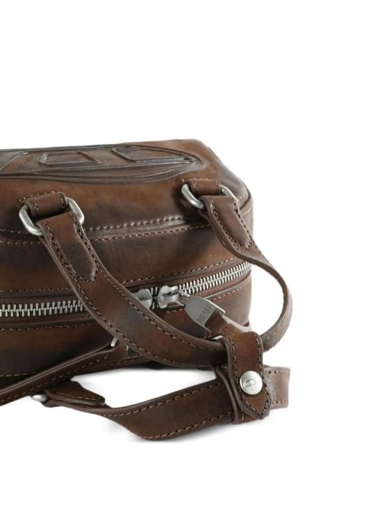 26FW 디젤 1DR 돔 스웨이드 미니 볼링백 X10917P9346 T2167 BROWN - DIESEL