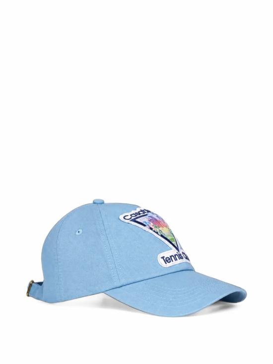 26FW 카사블랑카 볼캡 AAW26HAT12602 BLUE - CASABLANCA