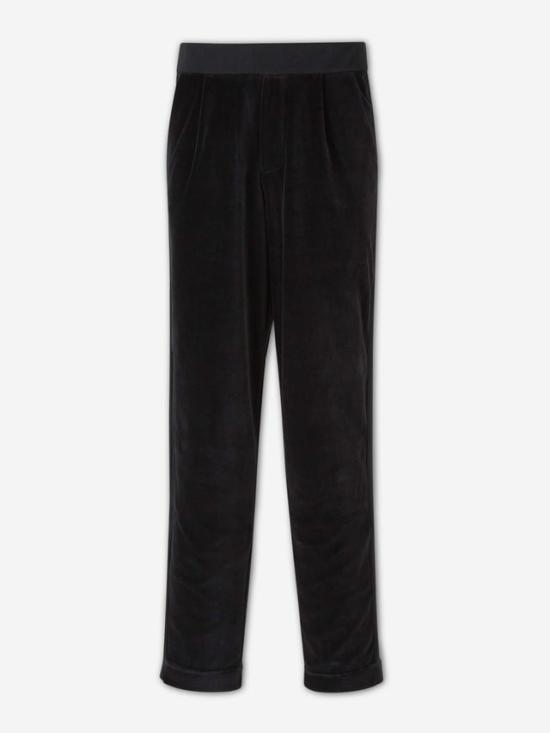 26FW 루드 스트레이트 팬츠 RHFW26TP01355 C900 BLACK