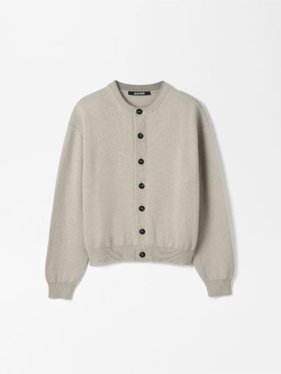 26FW 자크뮈스 가디건 26HCDM00594AK00 130 LIGHTBEIGE