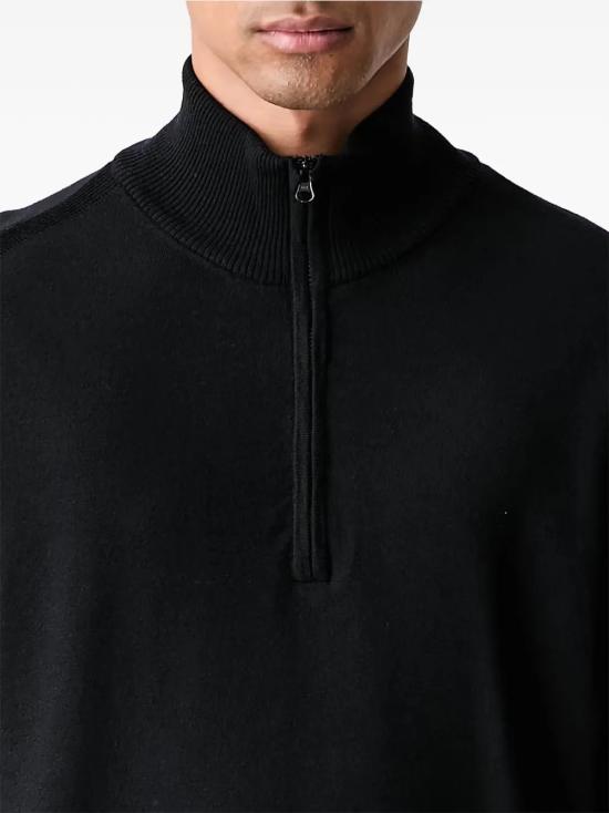 26FW 씨피 컴퍼니 스웨터 21CMKN070A005528A 999 BLACK - C.P. COMPANY