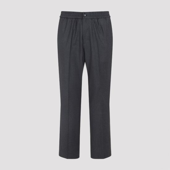 26FW 아미 스트레이트 팬츠 HTR226WV0023 020 ANTHRACITE - AMI