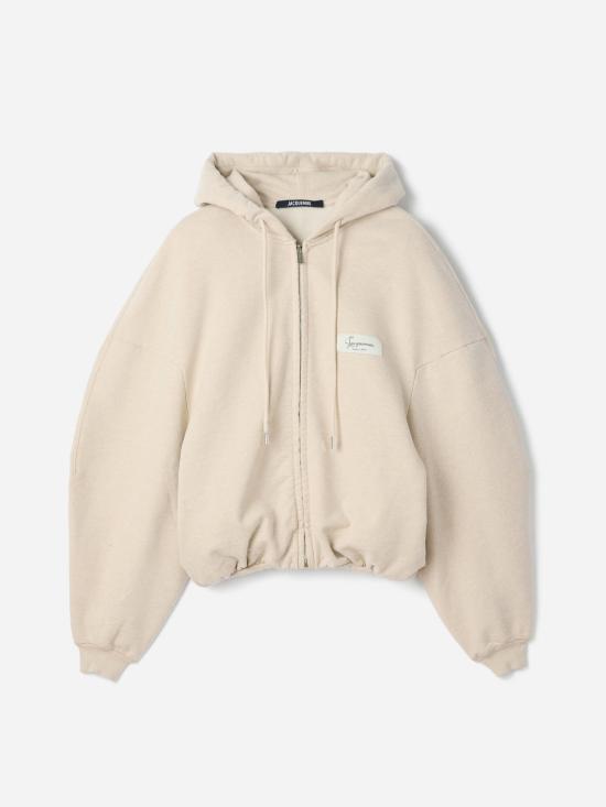 26FW 자크뮈스 후드 티셔츠 26HHOU00314AJ00 150 BEIGE