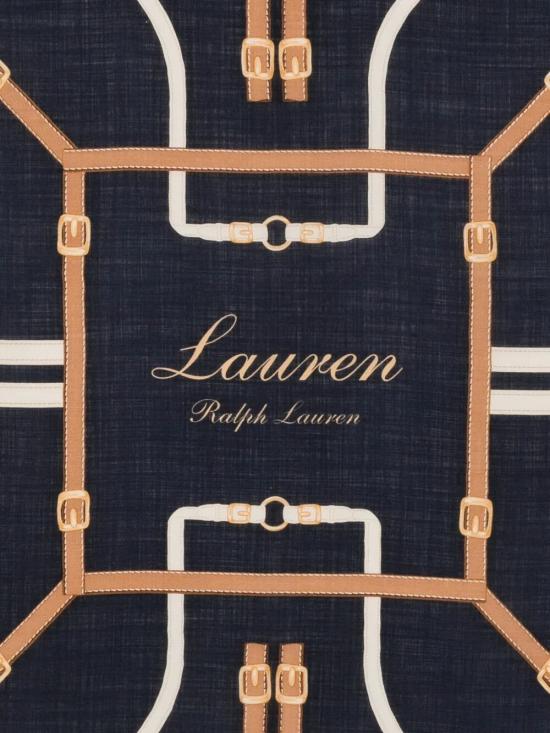 26FW 랄프 로렌 머플러/스카프 454P23561 002 BLUE - RALPH LAUREN