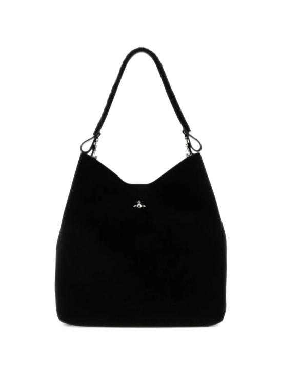26FW 비비안웨스트우드 아카이브 오르브 레더 토트백 4601000IWL00AW N401 BLACK