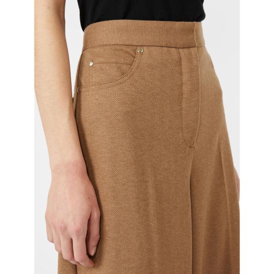 26FW 막스마라 스트레이트 팬츠 2621786022600 001 BROWN - MAX MARA