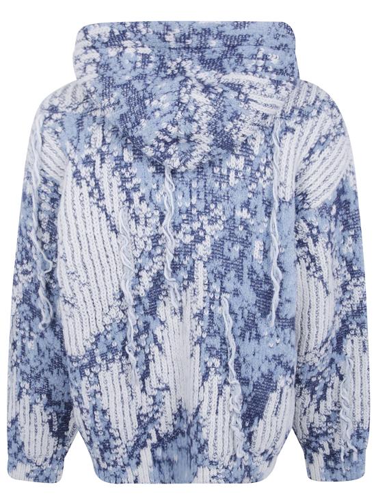 26FW 라니우스 후드 티셔츠 F6LAMAKH075 060 BLUE - LANEUS