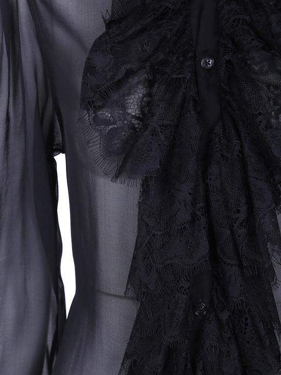 26FW 앤 드뮐미스터 셔츠 B0014537FA239 099 BLACK - ANN DEMEULEMEESTER