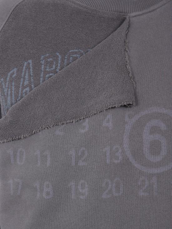 26FW MM6 메종마르지엘라 스웨터 S62GU0153M25014 814 GREY - MM6 MAISON MARGIELA