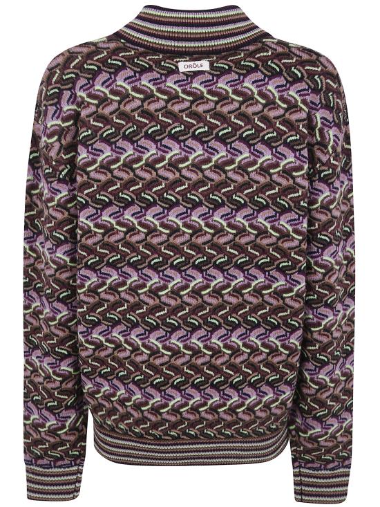 26FW 드롤드무슈 폴로 티셔츠 MPO244WO007 MULTICOLOR MULTICOLOUR - DROLE DE MONSIEUR