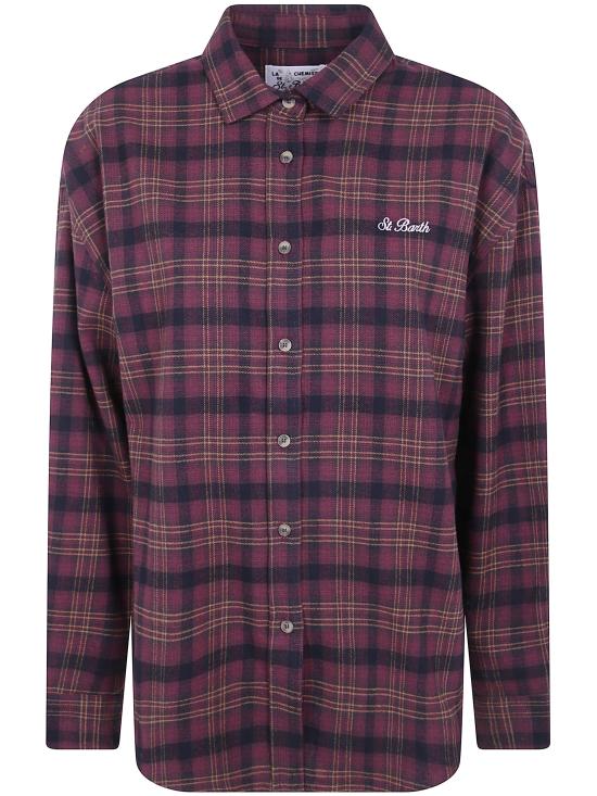 26FW 세인트바쓰 셔츠 LLU000100335M 45 PINK PURPLE